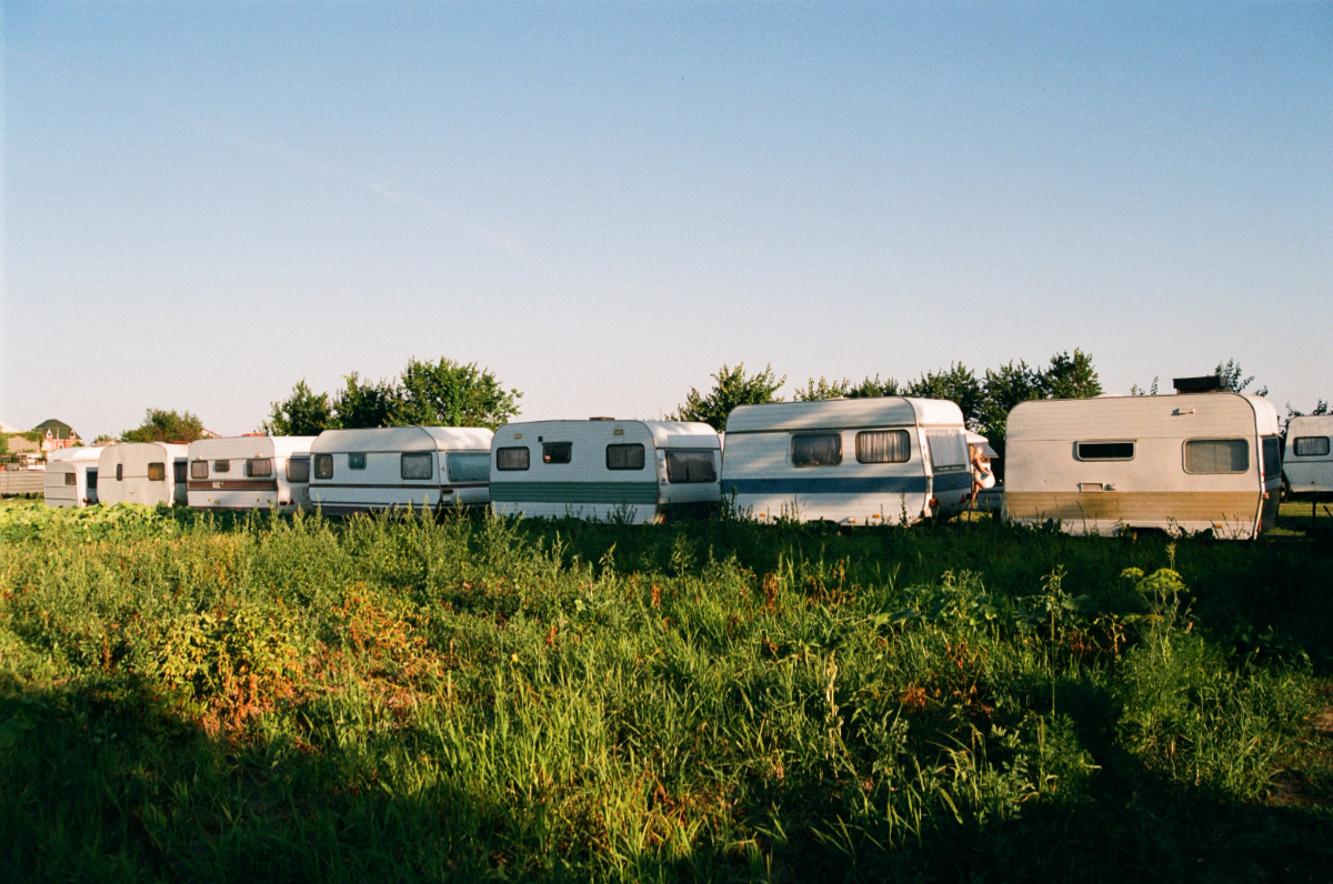 caravans on location